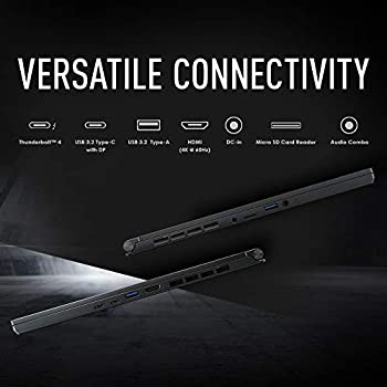 MSI Stealth 15M Gaming Laptop: 15.6″ 144Hz FHD 1080p Display, Intel Core i7-11375H, NVIDIA GeForce RTX 3060, 16GB, 512GB SSD, Thunderbolt 4, WiFi 6, Win10, Carbon Gray (A11UEK-009) - Image 7