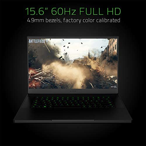 Razer Blade 15 Gaming Laptop 2019: Intel Core i7-9750H 6 Core, NVIDIA GeForce GTX 1660Ti, 15.6″ FHD 1080p 60Hz, 16GB RAM, 128GB SSD + 1TB, CNC Aluminum, Chroma RGB Lighting, Thunderbolt 3 - Image 6