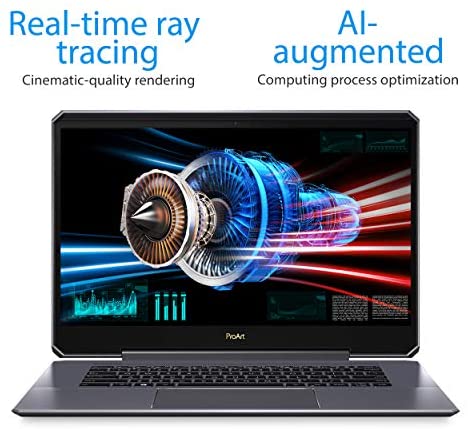 ProArt Studiobook One Mobile Workstation Laptop, 15.6” 4K UHD PANTONE Display, Intel Core i9-9980HK, Nvidia Quadro RTX 6000, 64GB DDR4, 1TB PCIe SSD, Windows 10 Pro, Star Grey, W590G6T-PS99 - Image 5