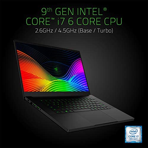 Razer Blade 15 Gaming Laptop 2019: Intel Core i7-9750H 6 Core, NVIDIA GeForce GTX 1660Ti, 15.6″ FHD 1080p 60Hz, 16GB RAM, 128GB SSD + 1TB, CNC Aluminum, Chroma RGB Lighting, Thunderbolt 3 - Image 3
